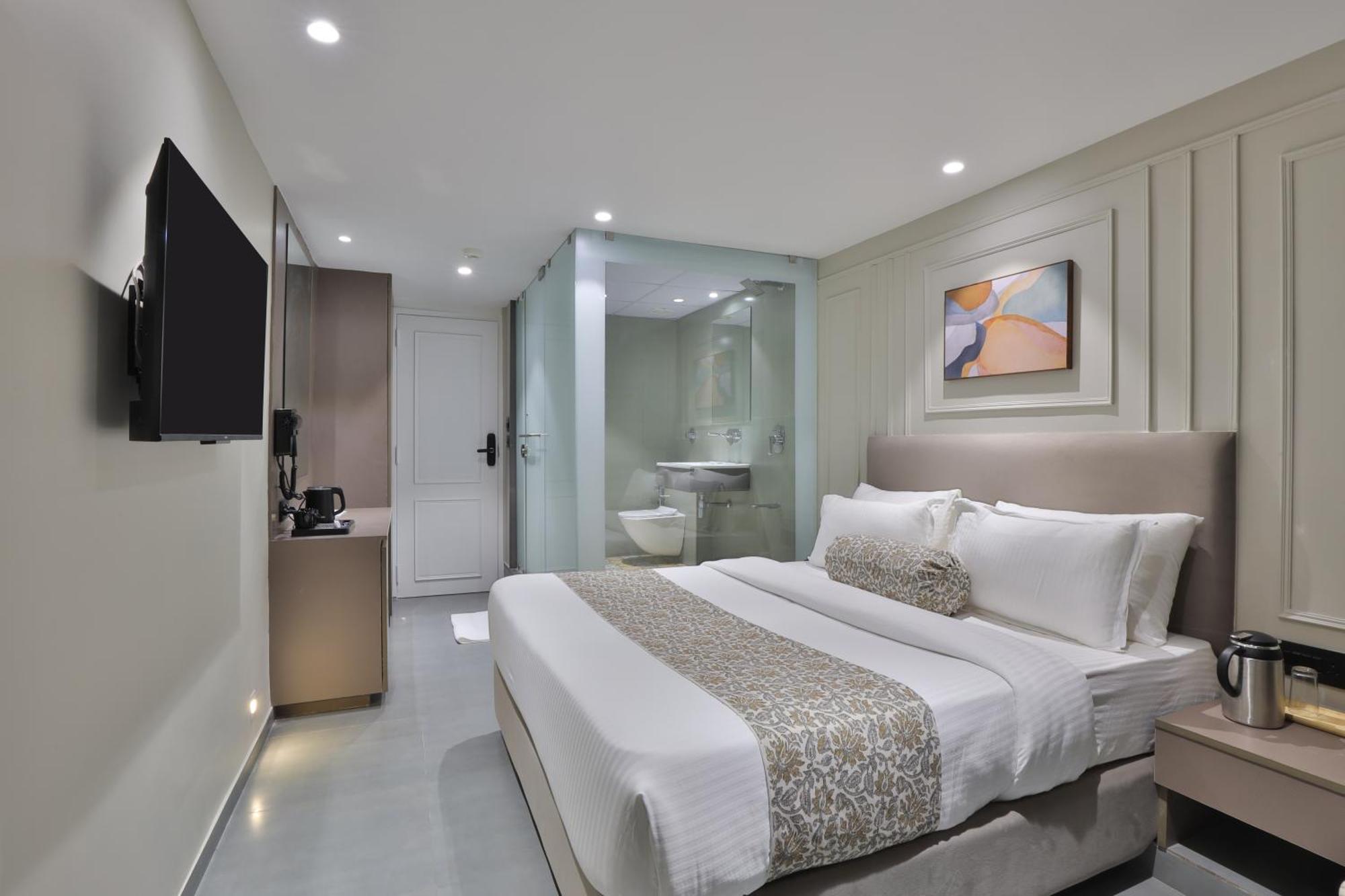 Hotel The Grand Suites Ahmedabad Eksteriør billede