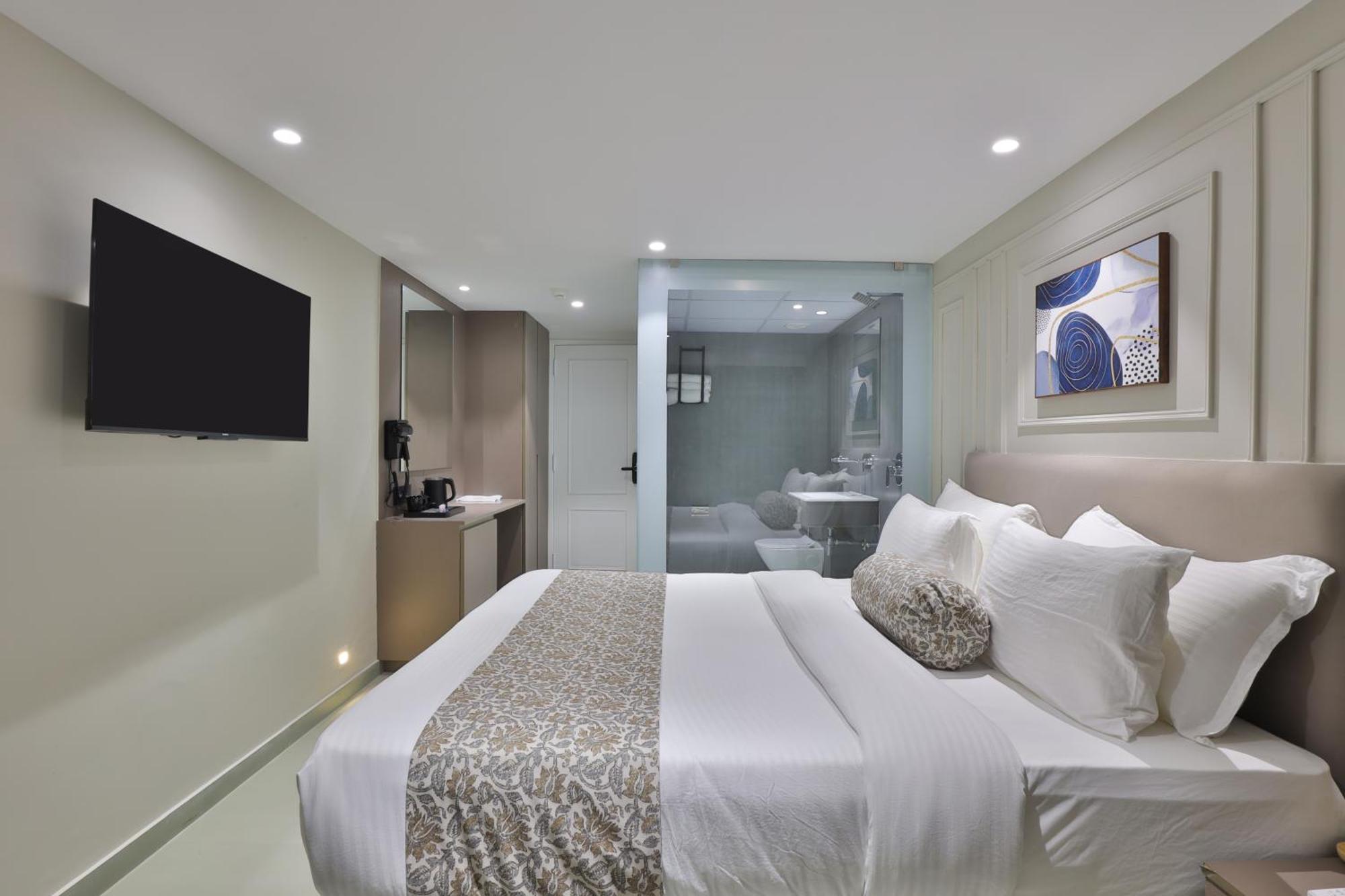 Hotel The Grand Suites Ahmedabad Eksteriør billede